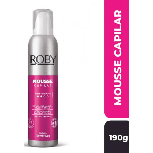 Mousse Roby Capilar New x190ml