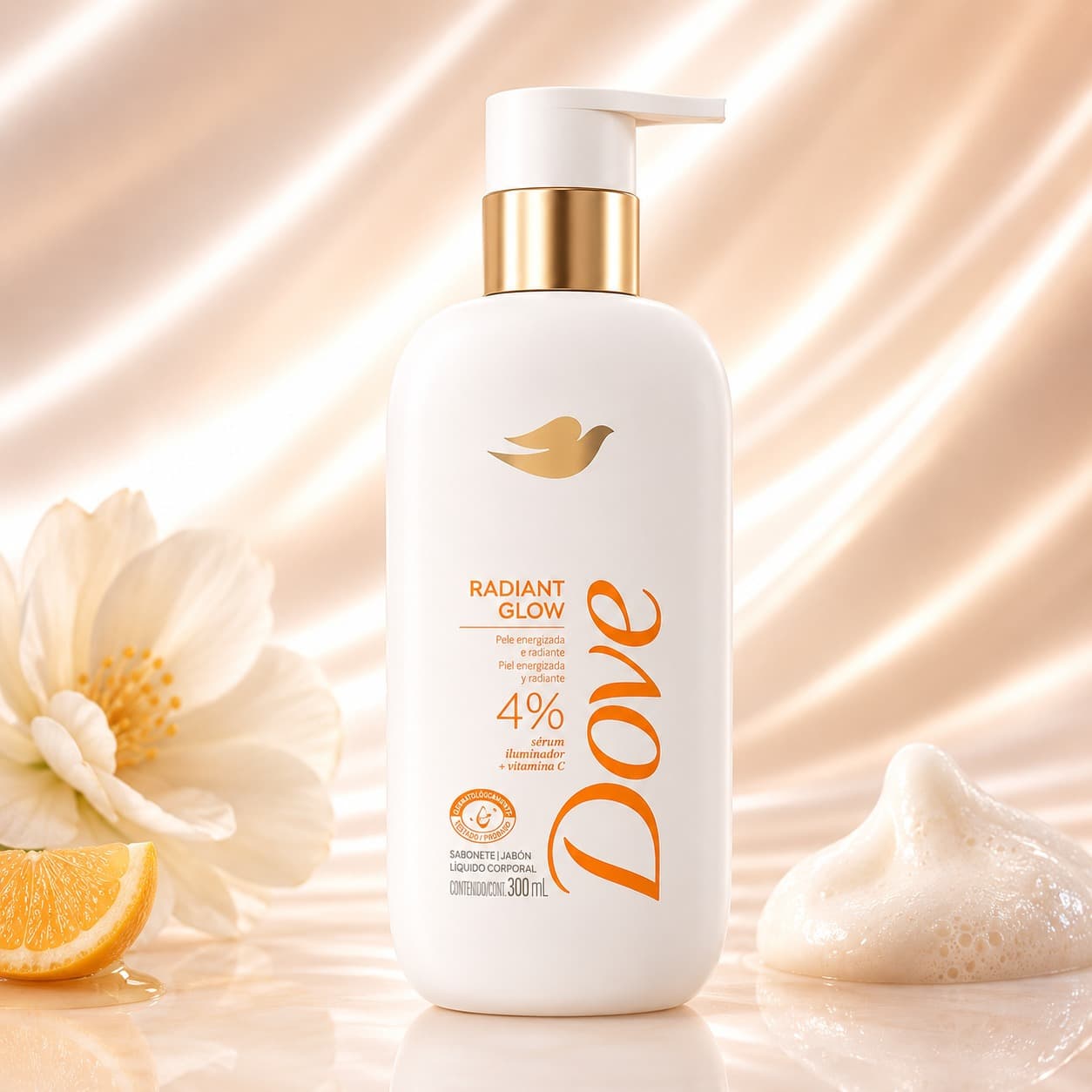 Jabon Liquido Corporal Radiant Glow 4% 300m