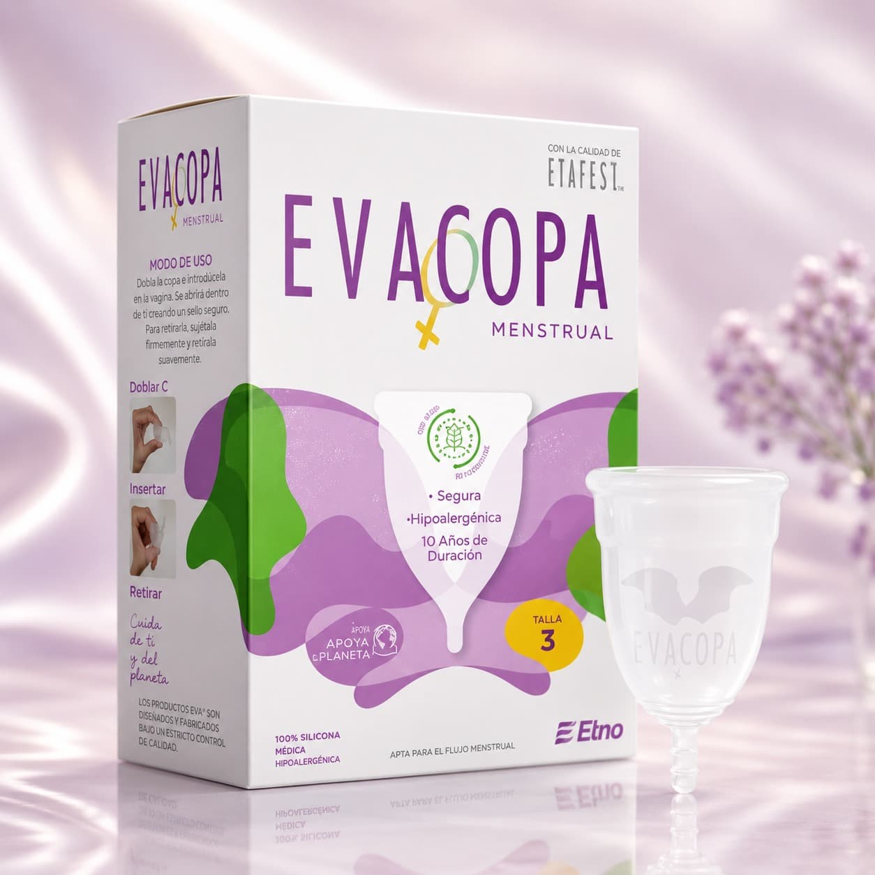 Evacopa Menstrual 1un Talle 3