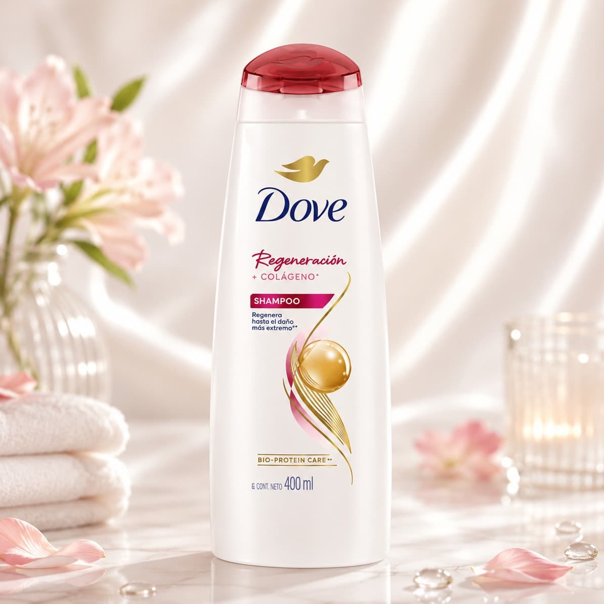 Shampoo Regeneracion Extrema + Colageno 400ml