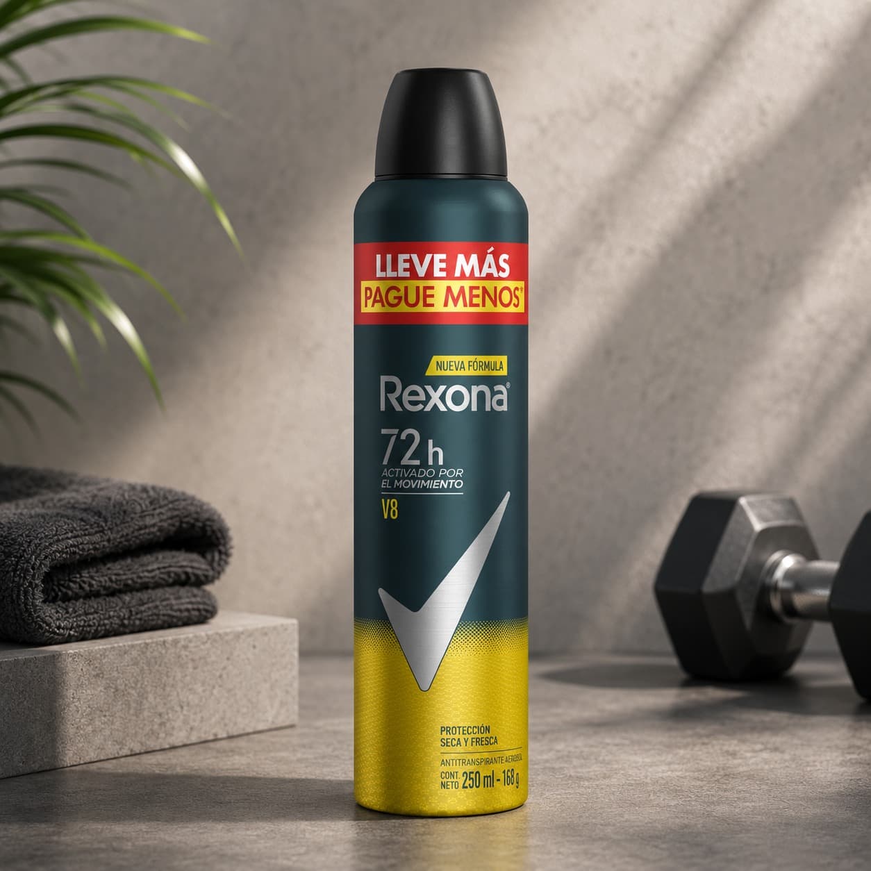 Desodorante Antitranspirante (H) V8 150ml